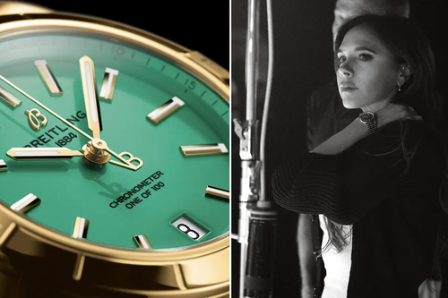 Victoria Beckham piacra dobta első, Breitlinggel közös órakollekcióját