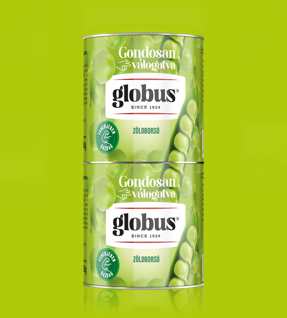 Globus borsó konzerv
