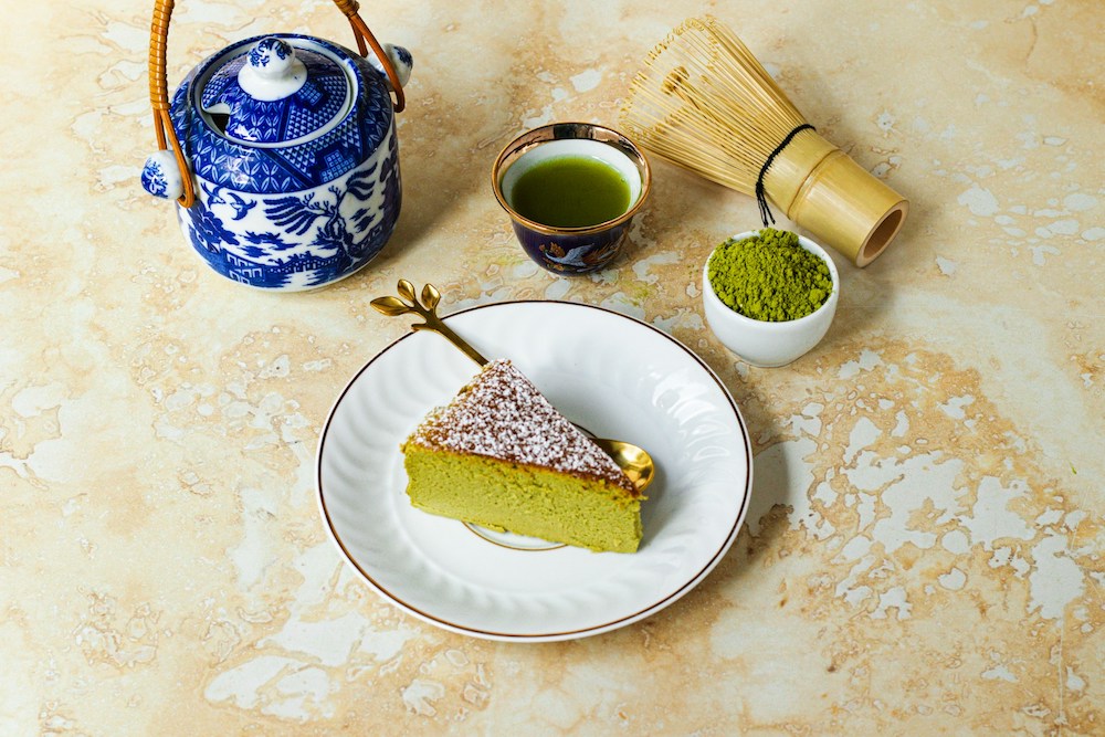 matcha - sütemény