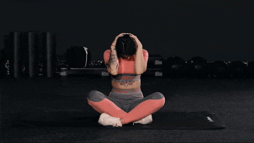 statikus nyaknyújtás - hátfájdalom - hátfájás