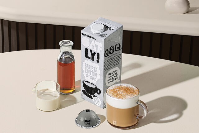 Összeállt az OATLY és a NESPRESSO, ez lett belőle