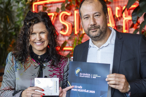 Férfiak uralta világban bizonyított: megválasztották az Év Női Ipari Vezetőjét